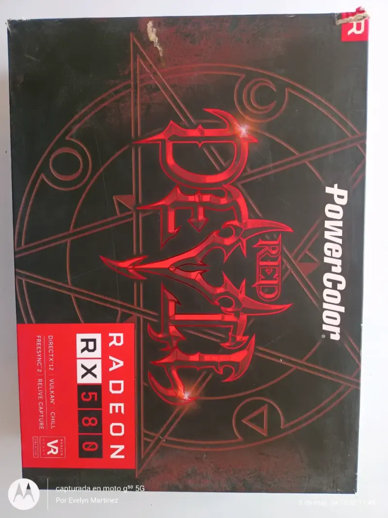 Tarjeta gráfica PowerColor RX 580 - 1