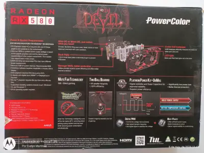 Tarjeta gráfica PowerColor RX 580 - miniatura 2