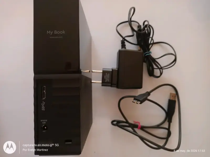 Disco duro externo WD 8TB - 3