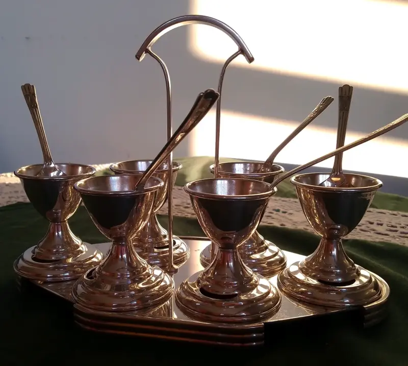 Set de hueveras inglesas Yeoman Plate - 2