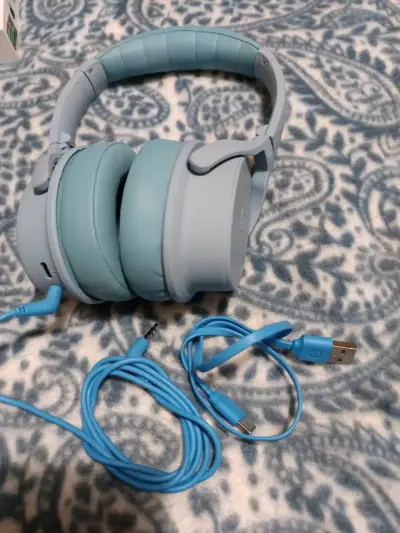 Audífonos Sleve color celeste - miniatura 2