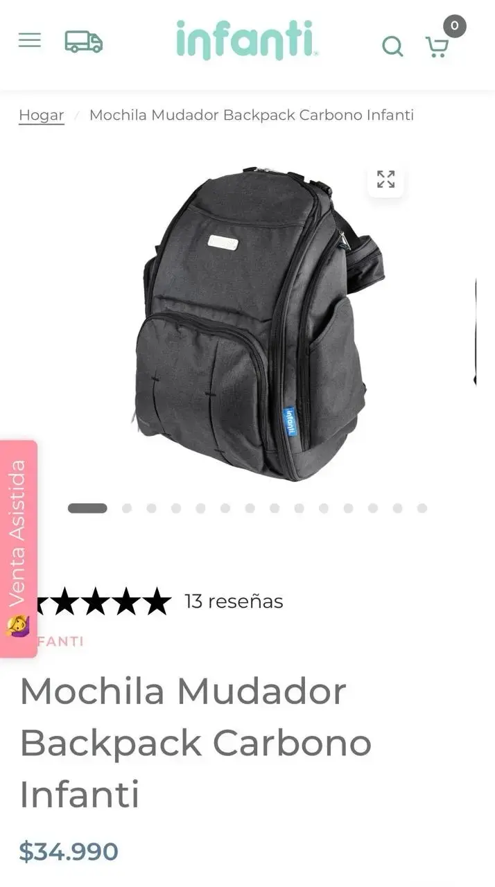MoMochila  Bebé, Marca INFANTI multifuncional - 5