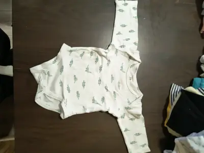 Body bebé estampado dinosaurios - miniatura 1
