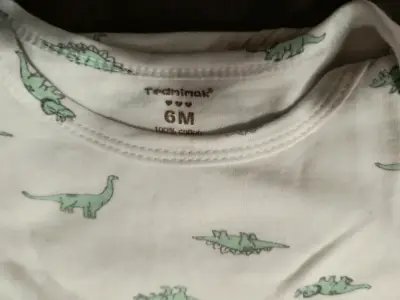 Body bebé estampado dinosaurios - miniatura 3