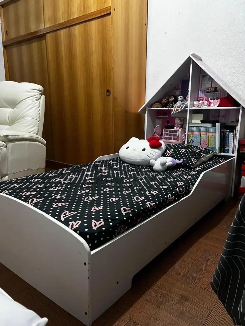 Cama invividual, tipo casa blanca - 2