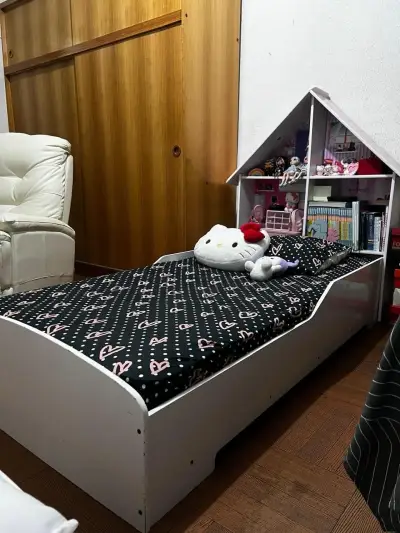 Cama invividual, tipo casa blanca - miniatura 2