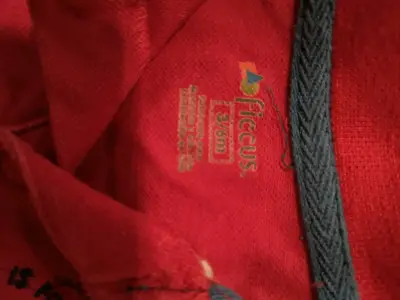 Body bebé polo rojo - miniatura 3