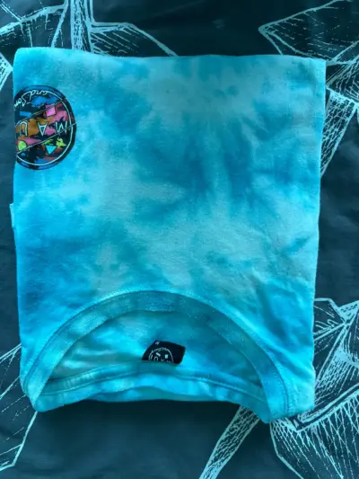 Polera azul tie-dye - miniatura 1