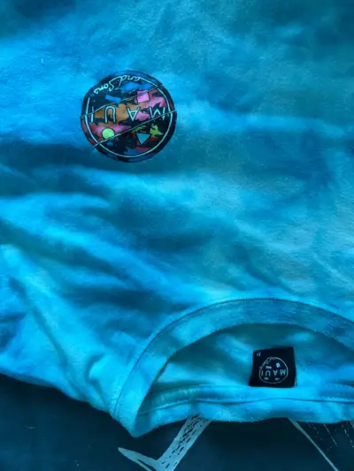 Polera azul tie-dye - miniatura 2
