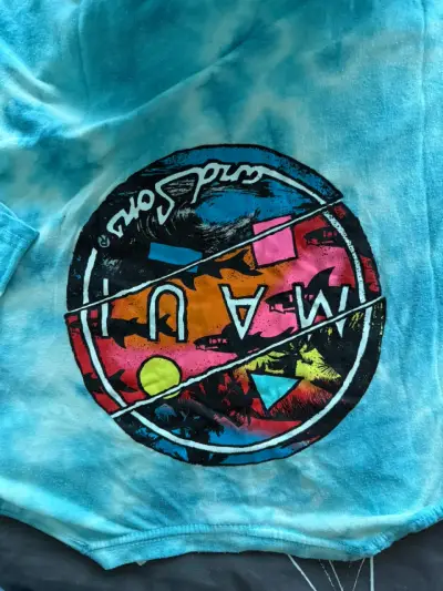 Polera azul tie-dye - miniatura 3