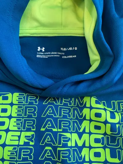 Polerón Under Armour azul verdoso - miniatura 1