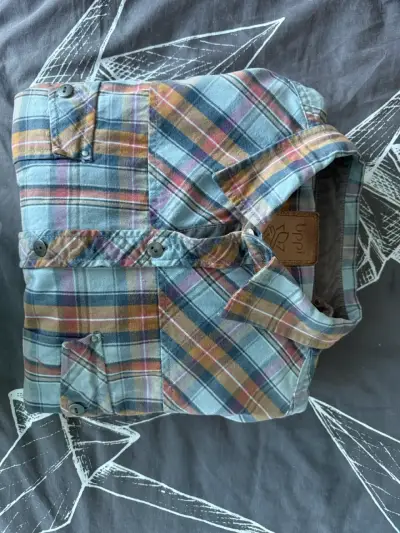Camisa a cuadros multicolor Lippi - miniatura 1