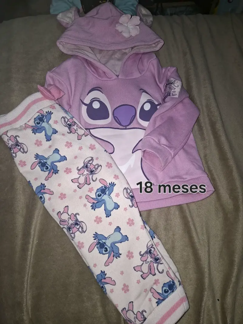 Conjunto infantil Stitch 18 meses