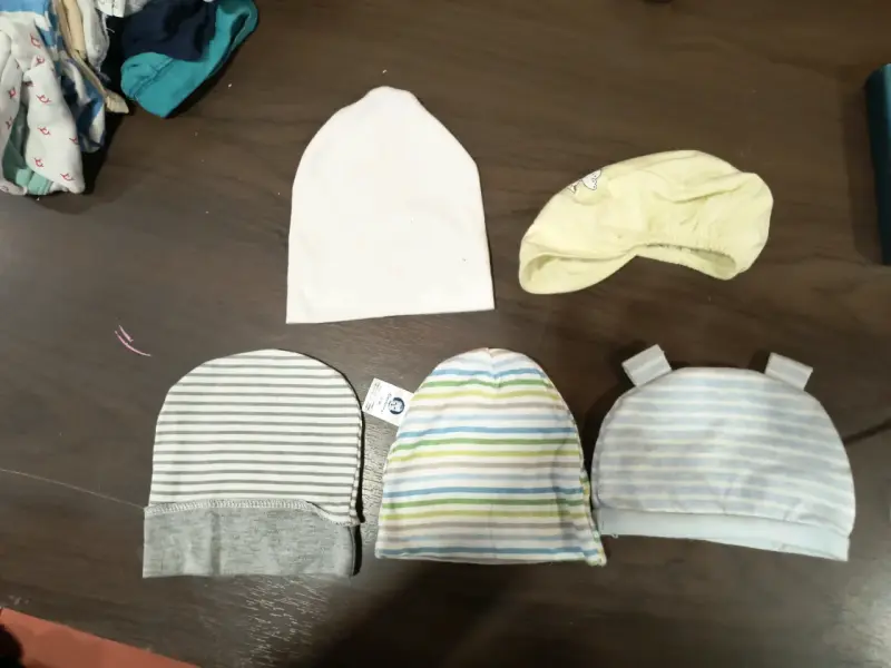 Set de gorros para bebé