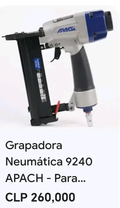 Grapadora neumática APACH 9240 - miniatura 1