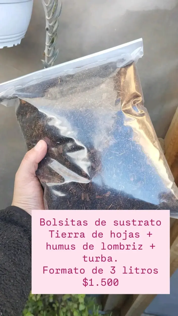Sustrato para plantas 3 litros