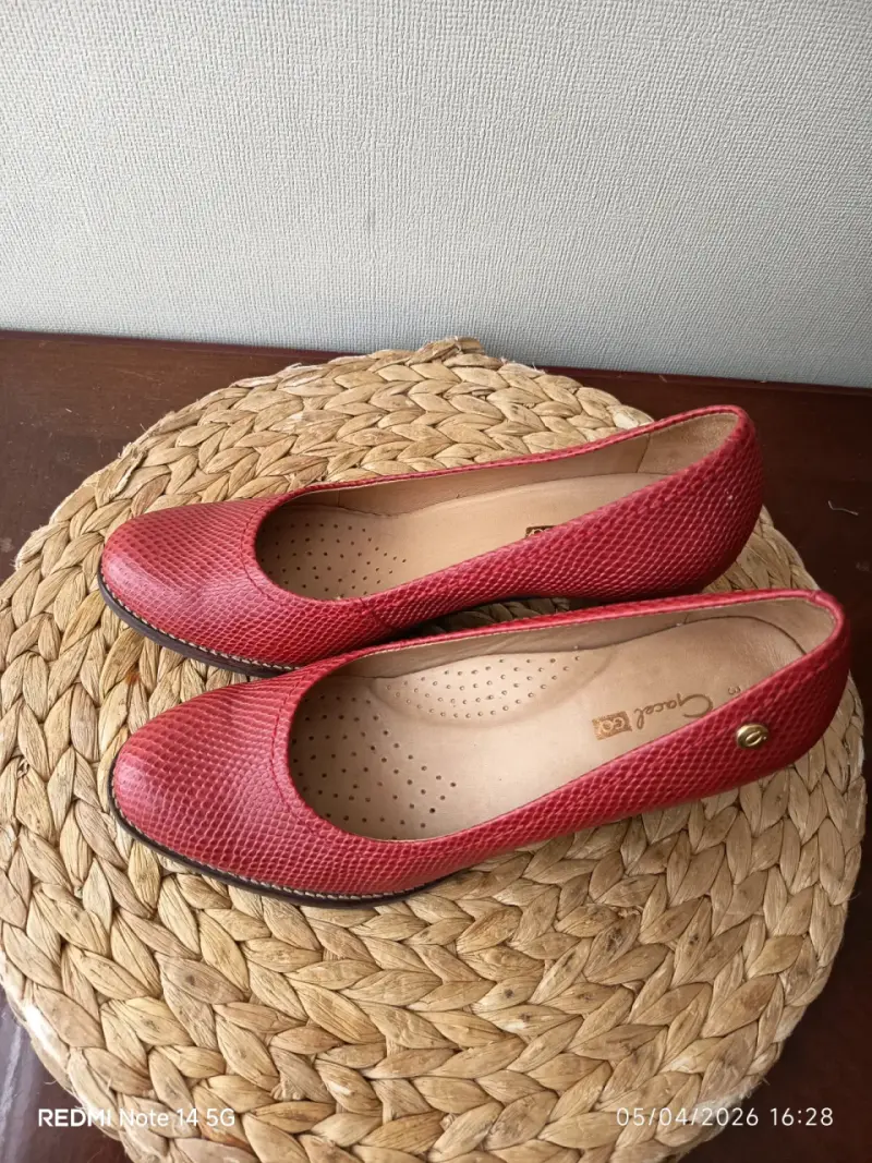 Zapatos planos rojos 37 - 2