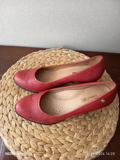 Zapatos planos rojos 37 - miniatura 2