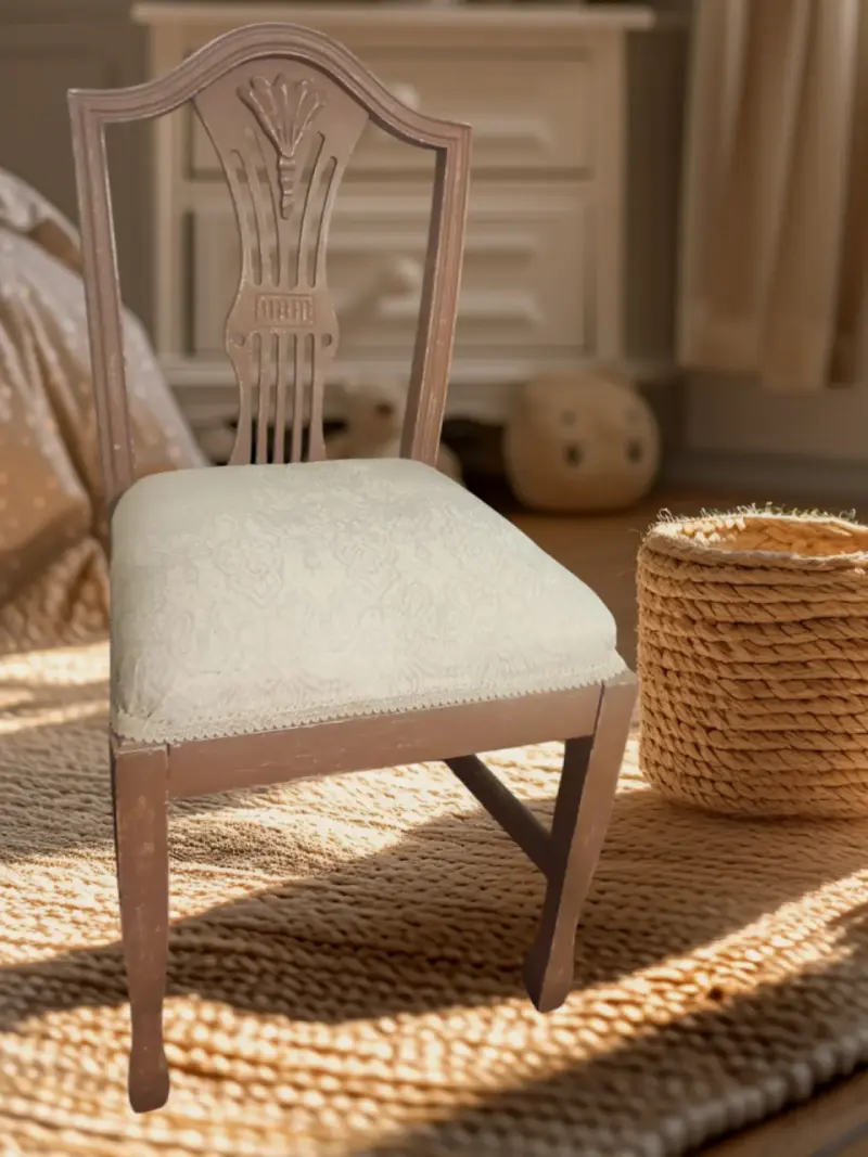Silla vintage de madera - 1
