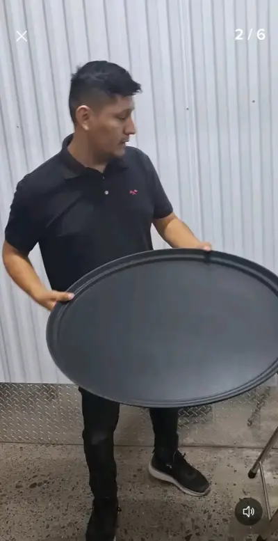 Bandeja redonda grande - miniatura 1