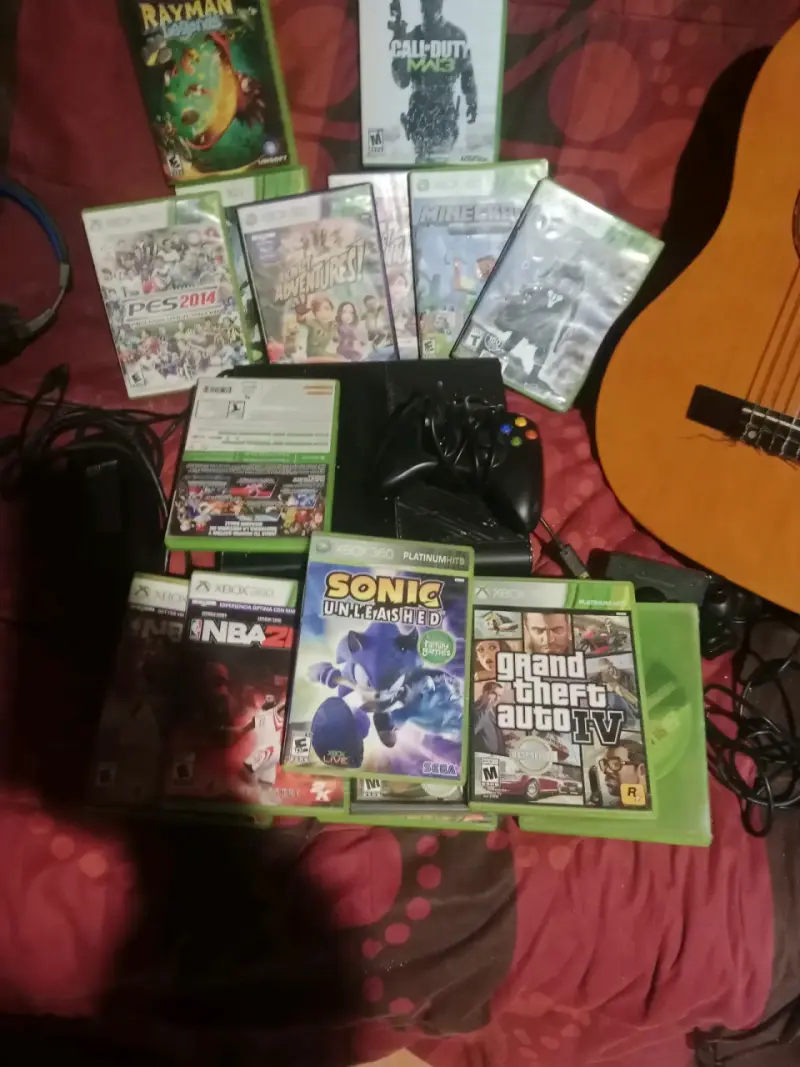 Xbox 360 con juegos - 1