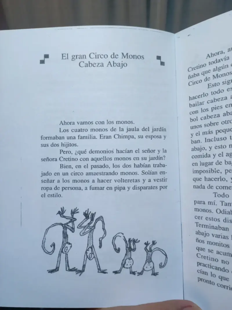 Libro Los Cretinos de Roald Dahl - 2