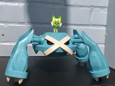 Figura articulada Metagross Pokémon - miniatura 6