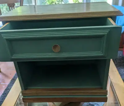 Velador vintage azul - miniatura 6