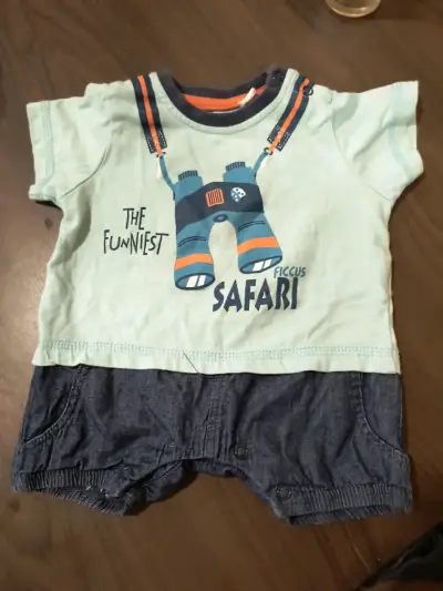 Enterito safari para bebé - miniatura 1