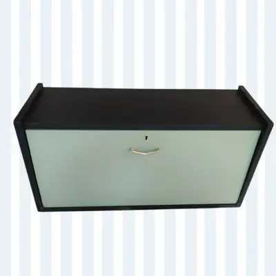 Mueble colgante moderno negro y verde vintage. - miniatura 3