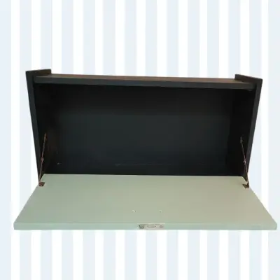 Mueble colgante moderno negro y verde vintage. - miniatura 6