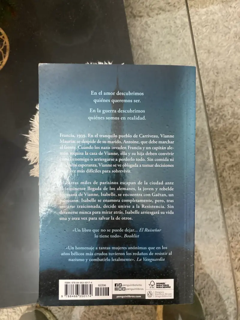 Libro El Ruiseñor de Kristin Hannah - 2