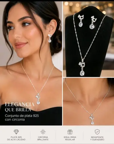 Conjunto de plata fina - miniatura 2