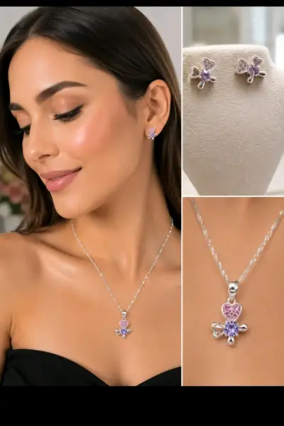 Conjunto de plata fina - miniatura 3