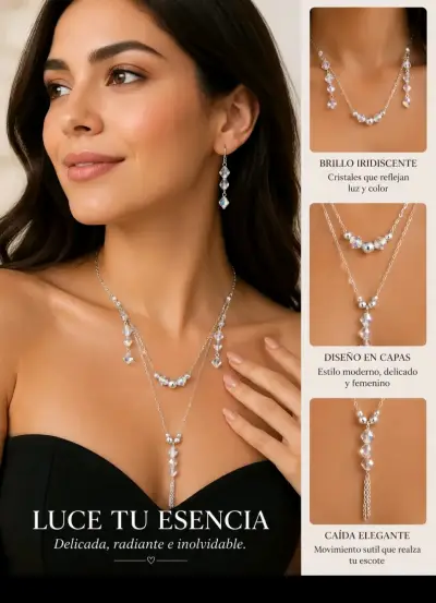 Conjunto de plata fina - miniatura 4