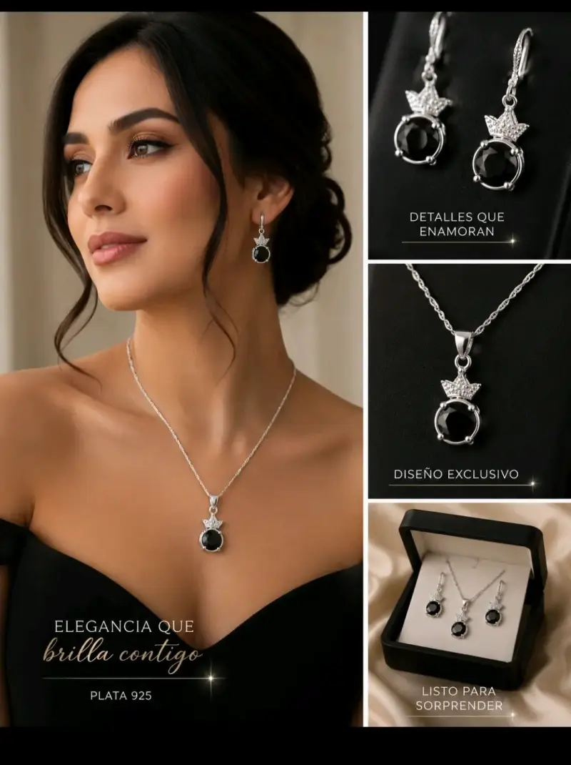 Conjunto de plata fina - 5