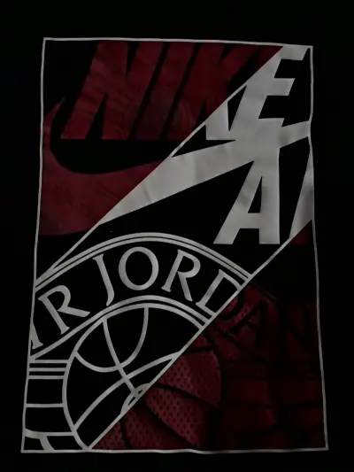 Polera negra Nike Jordan - miniatura 3
