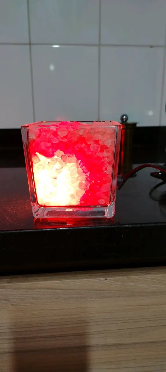 Lámpara de sal decorativa - 1