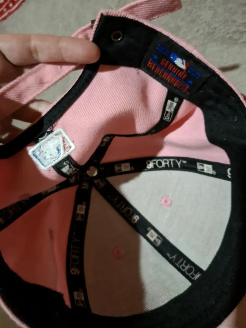 Gorros naranjas y rosados NY - 5