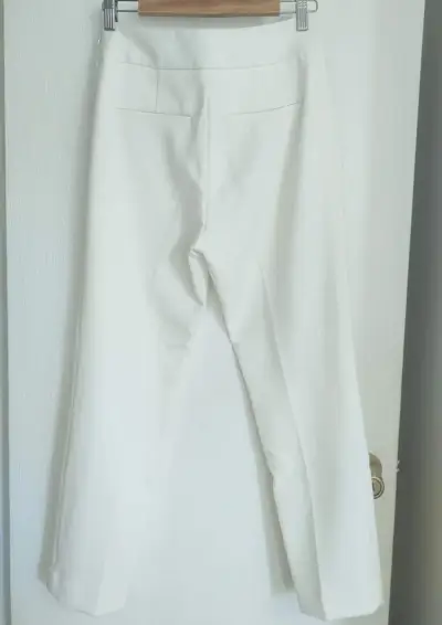 Pantalones blancos elegantes - miniatura 4