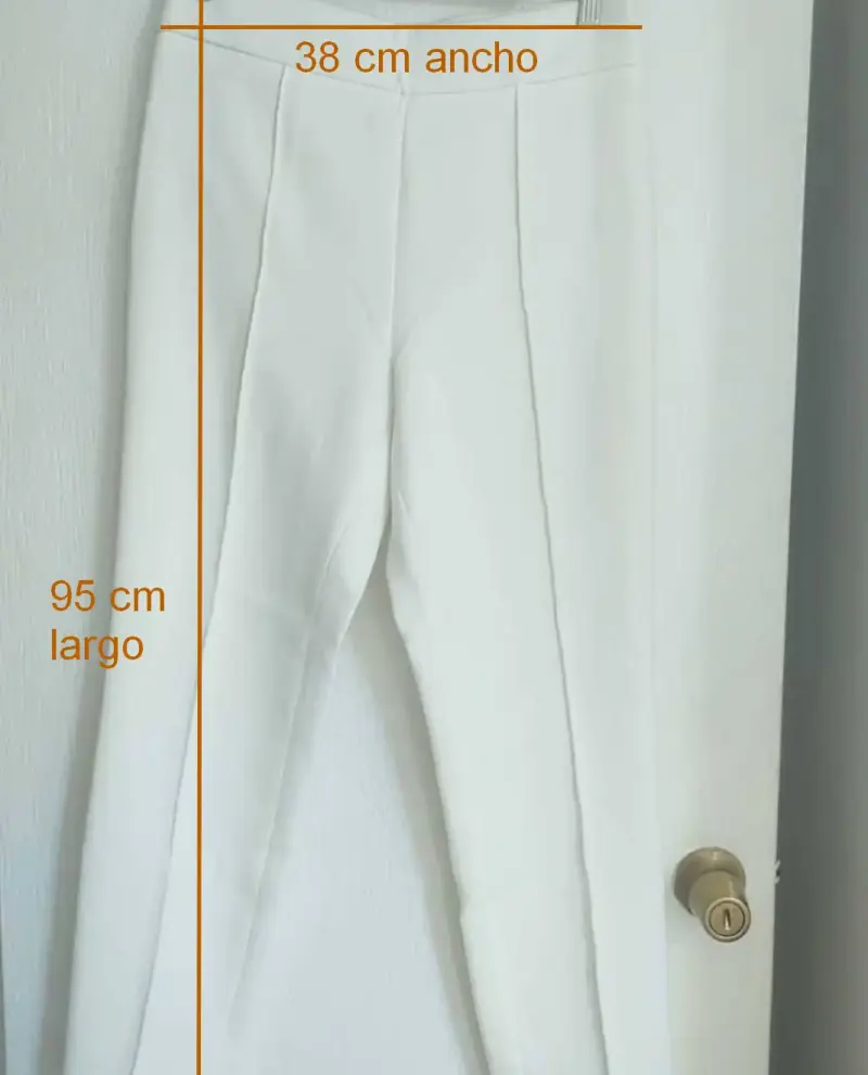 Pantalones blancos elegantes - 6
