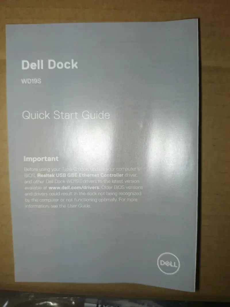 Docking Station Dell nuevo - 2