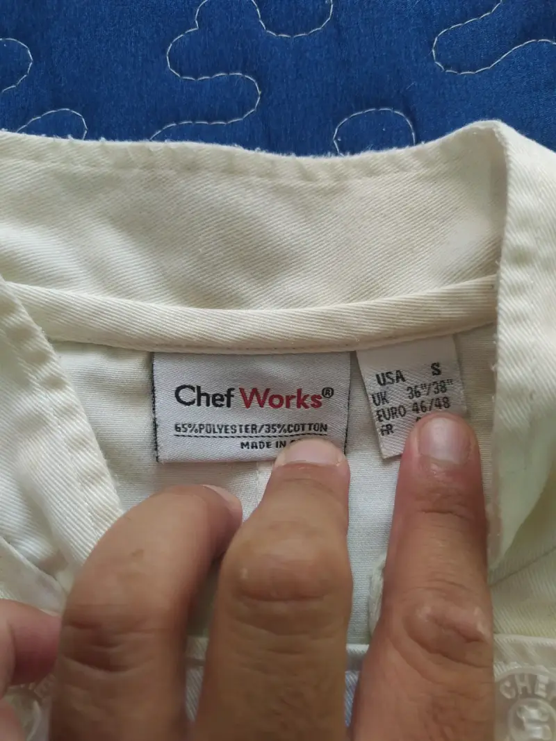 Traje completo de cocina Santo Tomás - 6