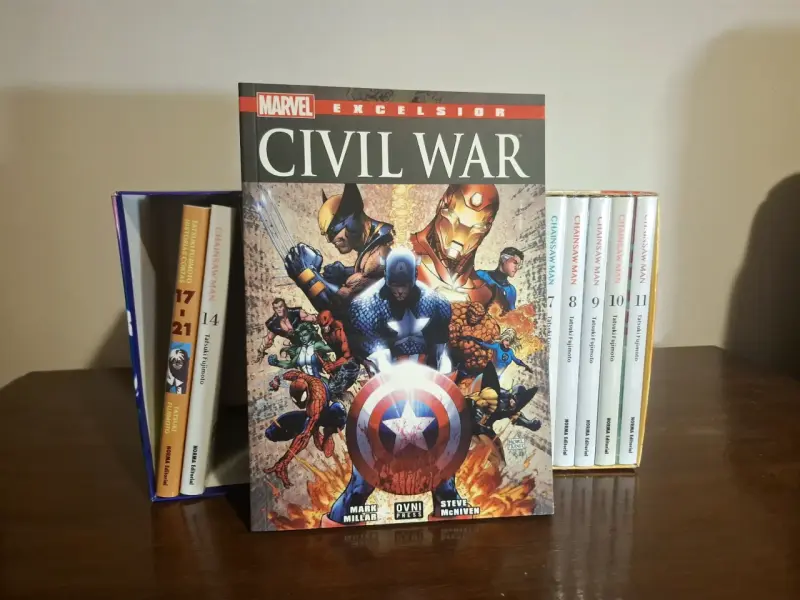 Comic Marvel Civil War Ovnipress