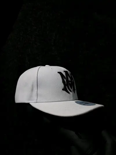 Gorra blanca Amiri con logo - miniatura 3