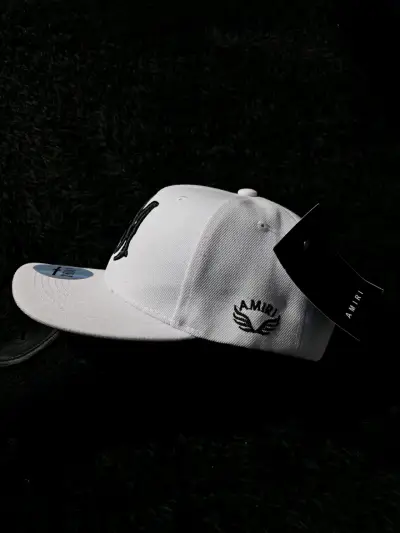 Gorra blanca Amiri con logo - miniatura 5