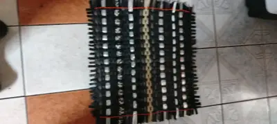 Alfombra antideslizante negra - miniatura 1