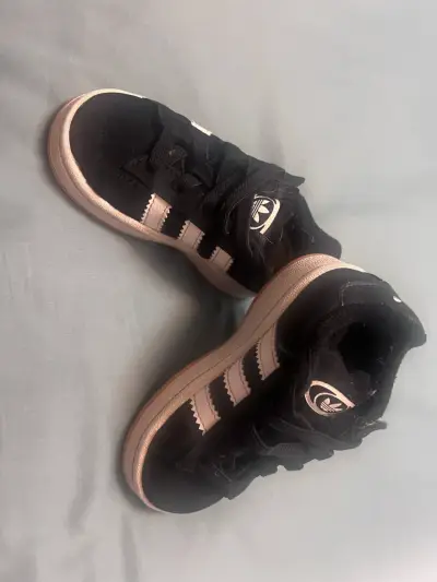 Zapatillas Adidas campus negras para niño - miniatura 1