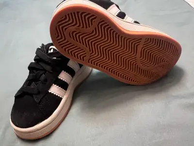 Zapatillas Adidas campus negras para niño - miniatura 2