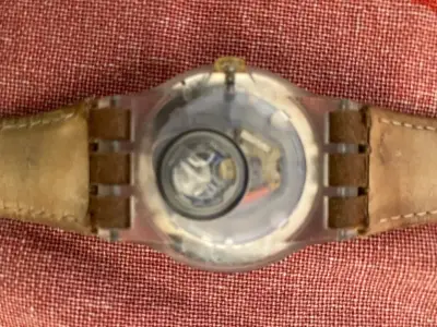 Reloj Swatch de pulsera clásico marrón - miniatura 3